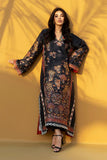 Sania Maskatiya - Jou (A) Raw Silk Suit For Women - Ebony - 2 Piece