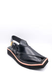 Alifyay - Kaptan Black Peshawari Sandal