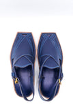 Alifyay - Kaptan Blue Peshawari Sandal