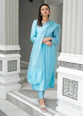 Laleen Kabeera Suit Blue 3 Piece