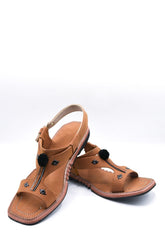 AlifYay Men Karachi Brown Peshawri Chappal AY FW15