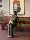 Leon - Lazer Bellagio Set For Women - Olive - 2 Piece