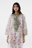 Sana Safinaz Embroidered 3 Piece Lawn Suit Unstitched White