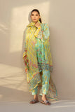 Sania Maskatiya - Lamia - Cotton Net , Khaddi Silk , Organza - Sea Foam - 3 Piece