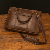 Zahraas The Commuter Laptop Bag Brown