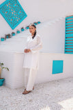 Sadia Aamir - Lily - White - Pure Lawn - 1 Piece