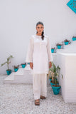 Sadia Aamir - Lily - White - Pure Lawn - 1 Piece