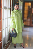Nazia and Parisa - Lime - Tangerine - Lawn - 2 Piece