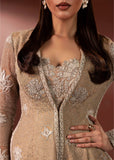 Shahid Chuhan - Lumora Breeze Net Jacket For Women - Nude