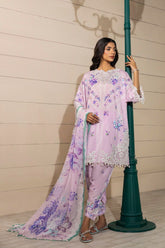 Sana Safinaz - M251-021B-3Ci - Lawn - 3 Piece - Unstitch