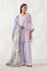 Sana Safinaz - M252-011B-Cv - Chambray - 3 Piece - Unstitched