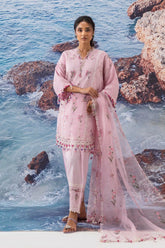 Sana Safinaz - M252-016B-Ct - Woven Net - 3 Piece - Unstitched