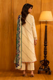 Sana Safinaz - Slub Muzlin - 3 Piece - Unstitched - M253-009A-3AP