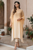 Natasha Kamal - MALAYA - peach - Georgette Chiffon & Silk - 2 Piece