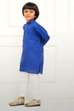 Mom4Little - Kurta & Pajama - Blue & Offwhite - 2 Piece - Studio by TCS