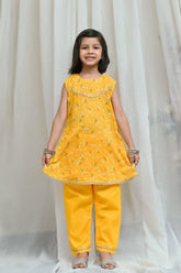 Mom4Little mari gold set-2 piece - Studio by TCS