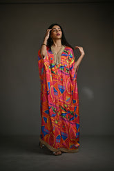 Maheen Khan - VIOLA - Multi - Blended Silk - 1 Piece