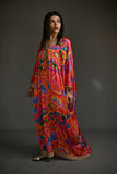 Maheen Khan - VIOLA - Multi - Blended Silk - 1 Piece