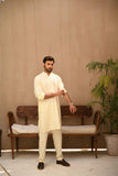 TKMANN - Peach Eastern Suit - Kurta & Pajama - Silk Cotton - 2 Piece - Studio by TCS