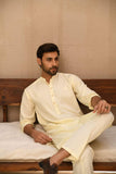 TKMANN - Peach Eastern Suit - Kurta & Pajama - Silk Cotton - 2 Piece - Studio by TCS