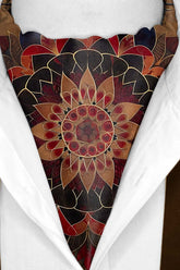 Black Wolf - DONNA POBUK SILK ASCOT - Croissant - 1 Piece