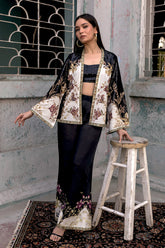 Shamaeel - Noir Botanica - Viscose Silk/Sequence