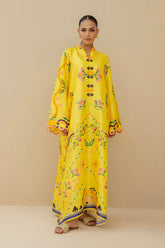 Sania Maskatiya - Miara - Raw Silk - Canary Yellow - 1 Piece