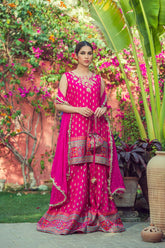 Yasmin Zaman - Miral - Hot Pink - 3 Piece