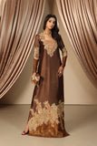 Musferah Saad - Mocha Romance - Tissue Silk - 1 Piece