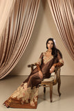 Musferah Saad - Mocha Romance - Tissue Silk - 1 Piece