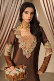 Musferah Saad - Mocha Romance - Tissue Silk - 1 Piece