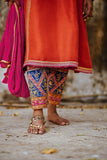 Sanam Chaudhri - Raw Silk Embroidered Shirt and Shalwar with Dupatta - Studio by TCS