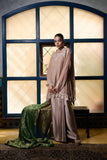 Maheen Khan - Sari Skirt - DUSTY PINK - BLENDED SILK - 1 Piece
