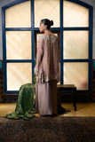 Maheen Khan - Sari Skirt - DUSTY PINK - BLENDED SILK - 1 Piece