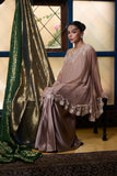 Maheen Khan - Sari Skirt - DUSTY PINK - BLENDED SILK - 1 Piece