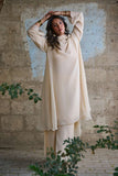 Gulabo - Blended Mehr Suit For Women - Biege - 3 Piece