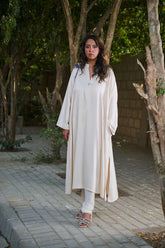 Gulabo - Satin Safa Suit For Women - Pale - 2 Piece