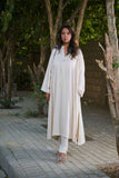 Gulabo - Satin Safa Suit For Women - Pale - 2 Piece