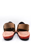 Alifyay - Nyrosi Brown Leather Peshawari Sandal