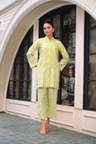 Reema Ahsan - Naiha - Georgette - Lemon Yellow - 2 Piece
