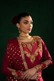 Maria Osama Khan - Naqsh-e-Jashan - Fushia - ORGANZA & Grip SILK - 3 Piece