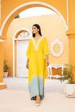 Anayra Amal - Naqsh Grip Georgette Hand Work Suit For Women - Yellow - 2 Piece