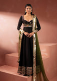 Shahid Chuhan - Noir Aura Silk Pishwas For Women - Black