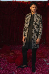 Deepak & Fahad - NOOR - Black - - 3 Piece