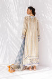 Sania Maskatiya - Nora - Cotton Net / Crepe / Pure Raw Silk / Organza - Ivory - 4 Piece