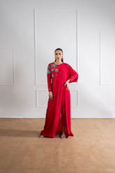 Maria Osama Khan - Nova - Fushcia Pink - Grip & Korean - 2 Piece