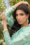 Alishba Kashif - OCEAN WHISPER - Aqua - Silk - 3 Piece