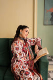 Maria Osama Khan - Georgette & Tissue Silk Daisy Suit For Women - offwhite - 3 Piece