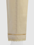 Oaks - Women Beige Lawn Trouser - 1 Piece