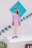 Sadia Aamir - Orchid - Light Lavender - Pure Lawn - 1 Piece